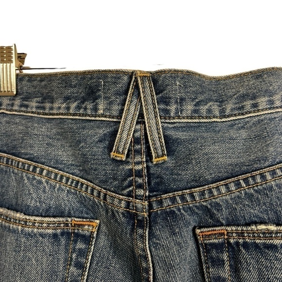 NWOT SLVRLAKE Women's London Distressed Denim Jeans Wash Gimme Shelter Size 31. - Picture 10 of 14